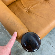 Load image into Gallery viewer, Danish Leather & Rosewood Loveseat Designed by Arne Vodder for Cado (FREE SHIPPING)