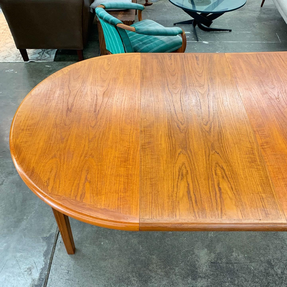 89077☆Laurits M Larsen ダイニングテーブル 伸張式