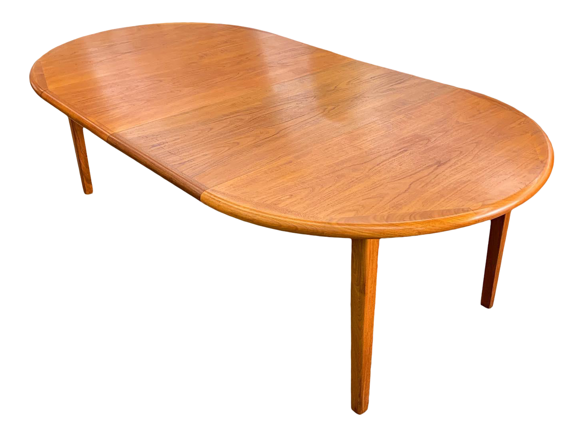 Danish Teak Dining Table by Laurits M. Larsen (FREE SHIPPING