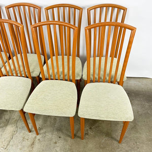 Set of 8 Italian High Back Dining Chairs (FREE SHIPPING)