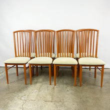 Load image into Gallery viewer, Set of 8 Italian High Back Dining Chairs (FREE SHIPPING)