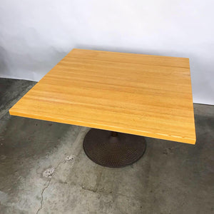 Solid Oak Top Table Designed by Ilmari Tapiovaara for Icf Furniture (FREE SHIPPING)