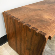 Load image into Gallery viewer, Solid Walnut Modern Bench (FREE SHIPPING)