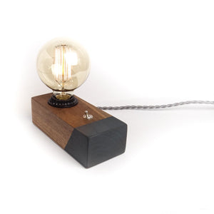 Walnut Desktop Edison Lamp (FREE SHIPPING)