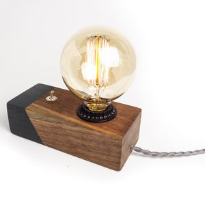 Walnut Desktop Edison Lamp (FREE SHIPPING)