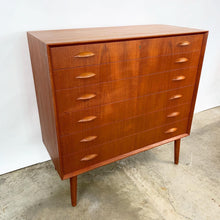 Load image into Gallery viewer, Danish Modern Teak Dresser