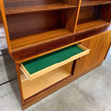 Load image into Gallery viewer, Danish Rosewood Credenza &amp; Bookcase by Poul Hundevad (FREE SHIPPING)