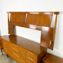 Load image into Gallery viewer, Kent Coffey Tableau Walnut Bedroom Set (FREE SHIPPING)