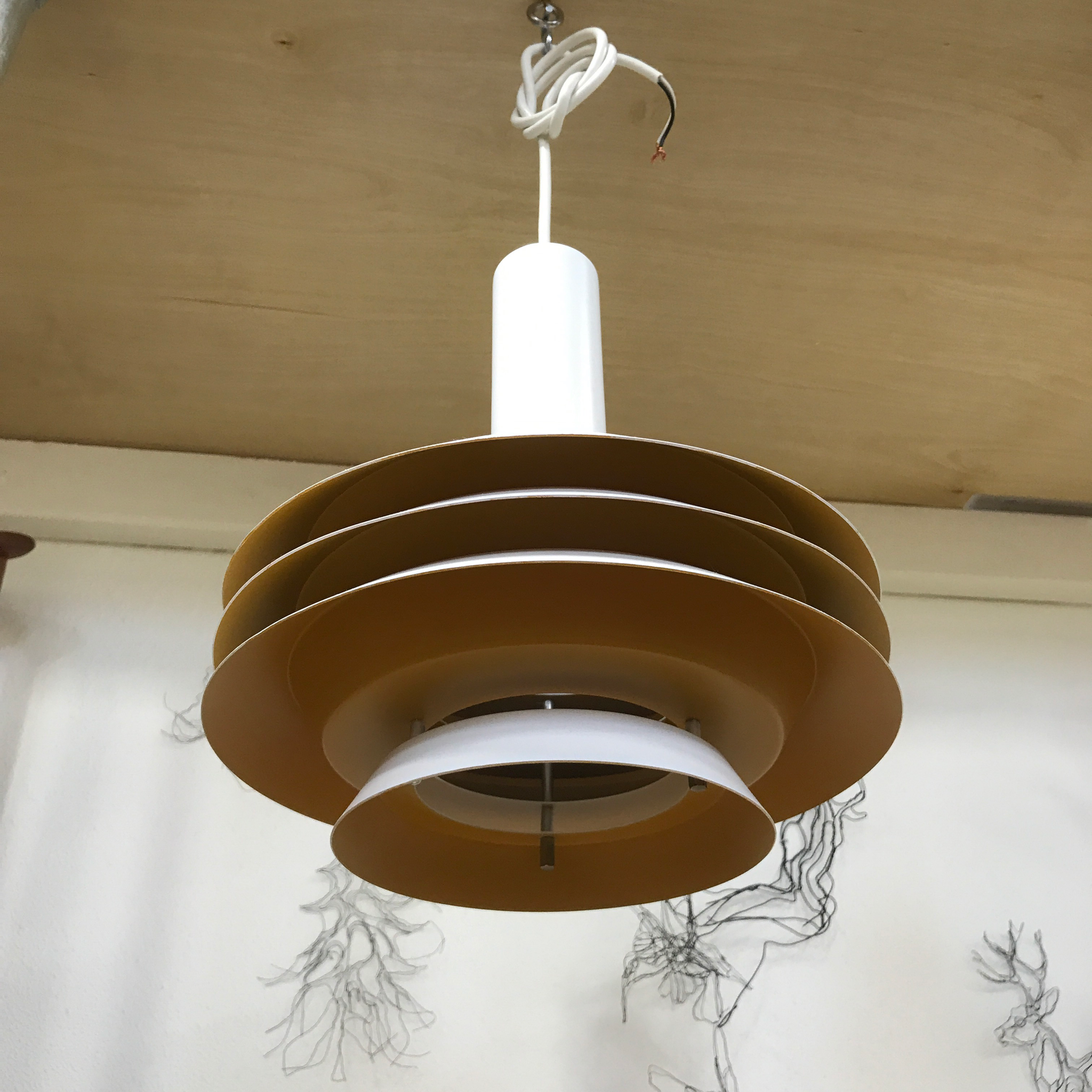 Danish modern sales pendant light