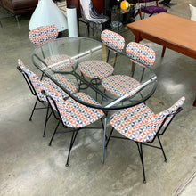 Load image into Gallery viewer, Mid Century Modern Iron Patio Dining Set (FREE SHIPPING)