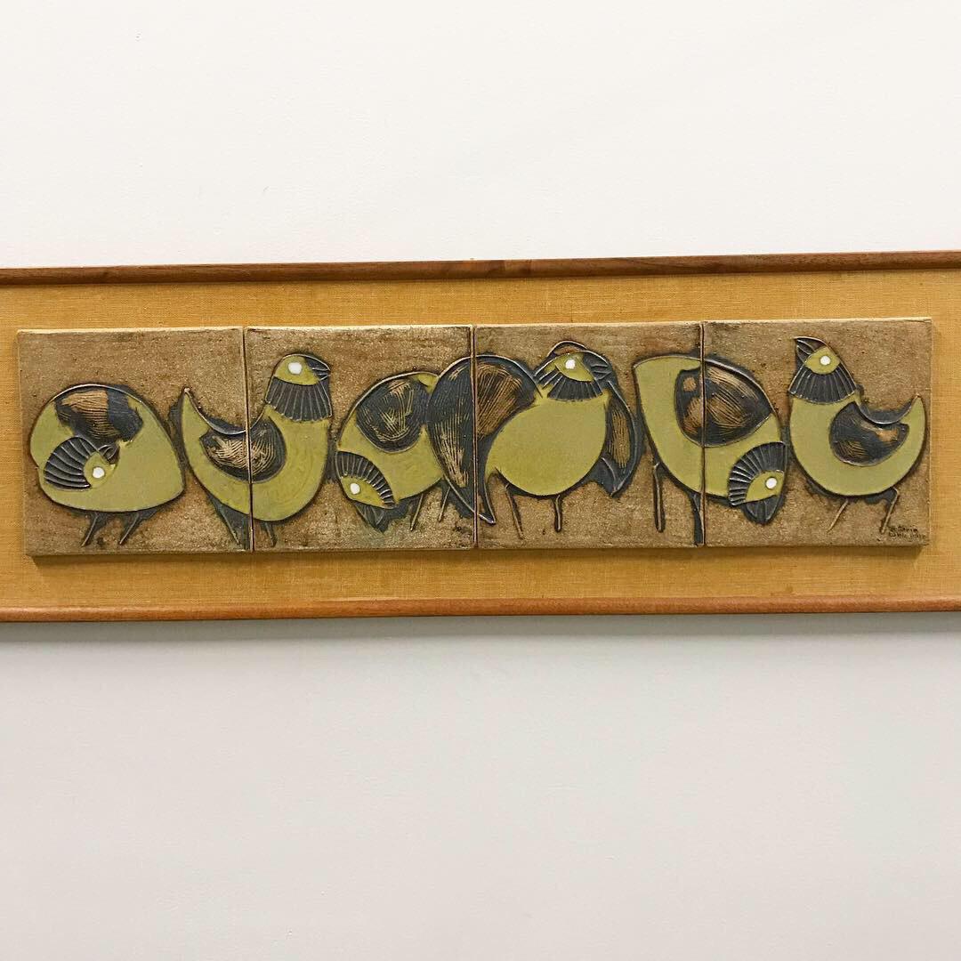 Rare Ceramic Wall Mural by Victoria Littlejohn (FREE SHIPPING ...