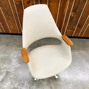 Rare Rolling Office Chair Designed by Arthur Umanoff (FREE SHIPPING)