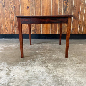 Rosewood & Tile Top Danish Side Table (FREE SHIPPING)