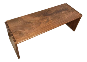 Solid Walnut Modern Bench (FREE SHIPPING)