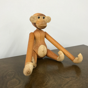 Teak Monkey by Kay Bojesen (FREE SHIPPING)